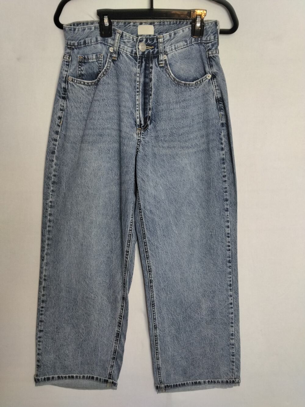 Simple Society High Rise Balloon Mom Jeans 2308-TM-F2 Sz 5 90's Retro Normcore